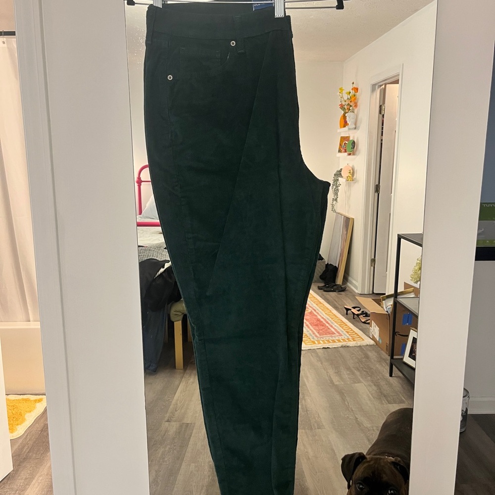 Women’s corduroy Old Navy Green Pants